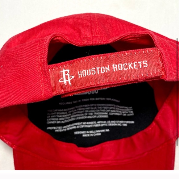 Lightwear Cap Houston Rockets in Red hat - Picture 8 of 10